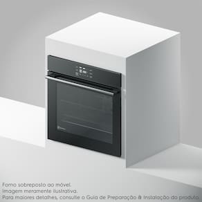 Forno de Embutir Elétrico Electrolux OE8EA 80L Experience Air Fryer, PerfectCook360 e Painel Touch - 2