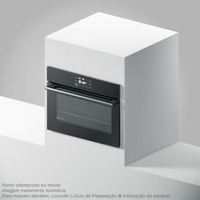 Forno de Embutir Elétrico Electrolux OE5EA 50L Experience Air Fryer, PerfectCook360 e Painel Touch - 110V - 3
