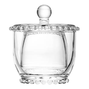 Manteigueira Francesa Wolff 350ml de Vidro com Tampa Pearl - MANTEIGUEIRA FRANC TAMPA PEARL 10,5X10,5X11 WOLFF - 1