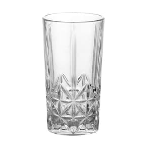 Conjunto 6 Copos Altos e Jarra 1L Wolff Stella 270ml Vidro Transparente Elegante - CJ COPOS 270ML E JARRA 1L DE VIDRO 7PCS WOLFF - 2