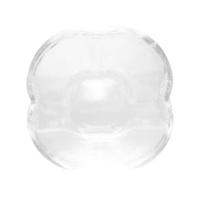 Conjunto 4 Bowls de Vidro Wolff Butterfly 11x11x6,5cm 350ml Detalhe em Relevo - CJ BOWLS DE VIDRO BUTTERFLY 11X11X6,5CM 4PC WOLFF - 1