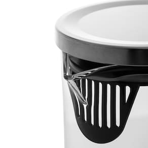 Jarra de Vidro Wolff 1L com Tampa Design Alta Resistência Térmica - JARRA DE VIDRO BOROSSILICATO COM TAMPA 1L WOLFF - 3