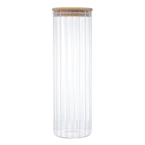 Porta Mantimento Wolff 1,3L Vidro Borossilicato Tampa Bambu - PORTA MANTIMENTO DE VIDRO BOROSSILICATO 1,3L WOLFF - 2
