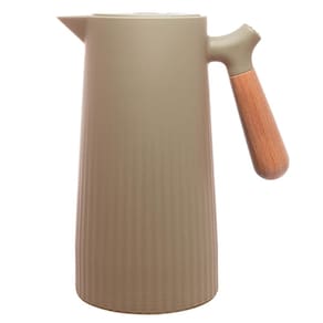 Garrafa Térmica Wolff New Nórdica 1L Cabo de Madeira Isolamento Térmico Menta - GARRAFA TERM DE PLASTICO C/CABO DE MADE 1L WOLFF - 1