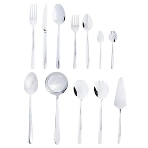 Faqueiro 54 Peças Wolff Viena Aço Inox com Caixa Litografada Design Clássico - FAQUEIRO 54 PECAS INOX COM CAIXA LIT VIENA WOLFF - 2