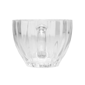 Conjunto 6 Xícaras Chá Wolff Pétala 200ml Vidro com Pires Elegante - CJ XIC DE CHA PETALA 200ML 6PCS WOLFF - 3