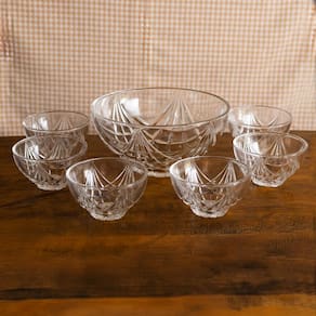 Conjunto 7 Peças Sobremesa Wolff Sun 1,8L Vidro Design Radiante e Sofisticado - CJ PECAS PARA SOBREMESA DE VIDRO SUN 7PCS WOLFF - 2