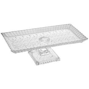 TRAV CRISTAL COM PE LYS 34CM X 17CM X 11CM WOLFF