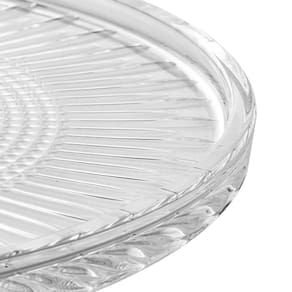 Prato de Cristal Wolff Queen 32cm Design Majestoso Alta Qualidade - PRATO DE CRISTAL PARA SERVIR QUEEN 32CM WOLFF - 3