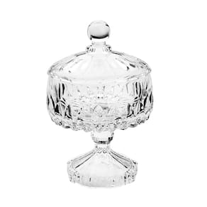 POTICHE DEC DE CRISTAL COM PE LOUISE 11X18 WOLFF