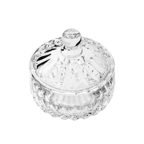 Potiche Wolff Louise Cristal 11x11cm Design Delicado Toque de Sofisticação - POTICHE DEC DE CRISTAL LOUISE 11X11CM WOLFF - 1