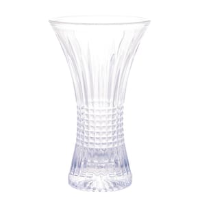 Vaso de Cristal Wolff Queen 24x14,5x14,5cm Design Elegante Alta Transparência - VASO DE CRISTAL QUEEN 15CM X 24CM  WOLFF - 1