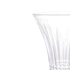 Vaso de Cristal Wolff Queen 24x14,5x14,5cm Design Elegante Alta Transparência - VASO DE CRISTAL QUEEN 15CM X 24CM  WOLFF - 3
