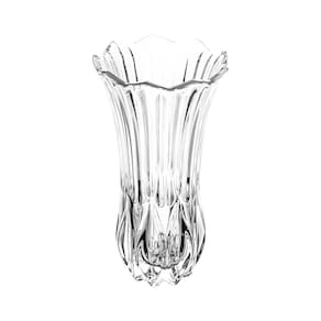 Vaso Wolff Tulipa Vidro 10x10x19cm Design Elegante Transparente - VASO DE VIDRO TULIPA 10CM X 10CM X 19CM  WOLFF - 2