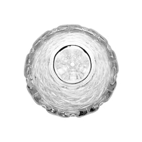 Vaso de Cristal Lyor Diamond 41cm Design Sofisticado Brilho Intenso Base com Pé - VASO CRISTAL C/ PE DELI DIAMOND 12,5X 41 LYOR - 2