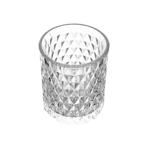 Conjunto Banheiro 2 Peças Lyor Diamond Vidro Resistente Design Sofisticado - CONJ  2 PECAS PARA BANHEIRO DE VIDRO DIAMOND LYOR - 2