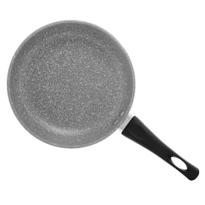 Frigideira Antiaderente Lyor Chef 24cm Granito Cerâmico Indução Cinza - FRIG DE INDUC  ALUM C/REVEST CERA  CINZA 24CM LYOR - 3