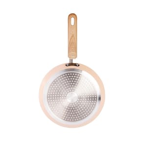 Tapioqueira de Indução Lyor Granito Chef 22cm Alumínio Revestimento Cerâmico Antiaderente Bege - TAPIOQUEIRA ALUMINIO C/REVEST CERA  BEGE 22CM LYOR - 2