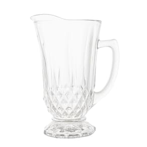 Jarra de Vidro Lyor Diamante 1,25L Alça Ergonômica Bico Vertedor Design Clássico - 2