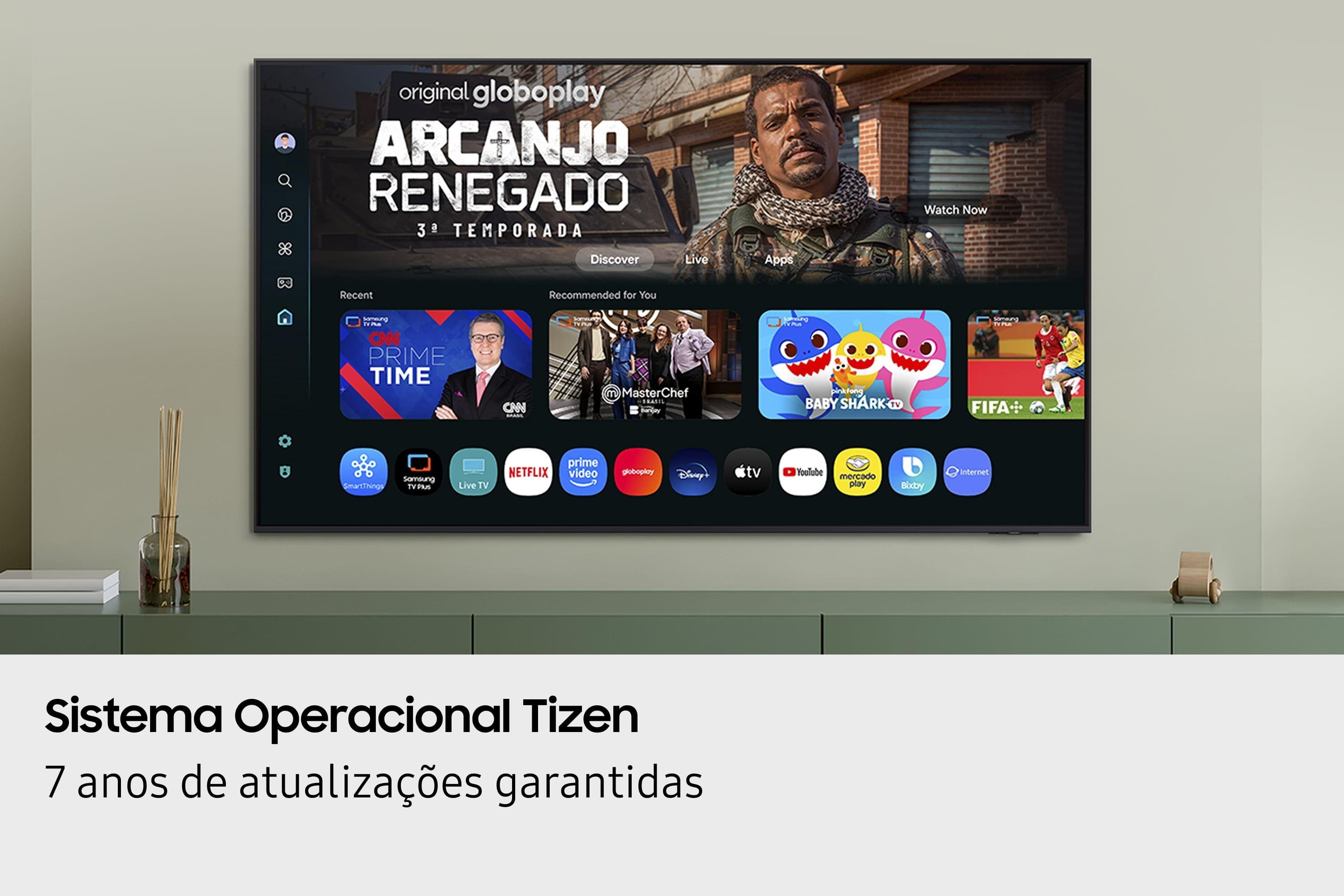 Smart TV 70" 4K UHD Samsung UN70U8500 Crystal Gaming Hub - 2