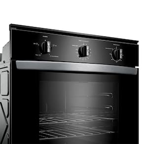 Forno Elétrico de Embutir Consul 84L COB84BE Porta Removível Timer Autodesligamento Luz Interna Preto