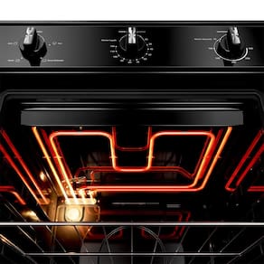 Forno Elétrico de Embutir Consul 84L COB84BE Porta Removível Timer Autodesligamento Luz Interna Preto
