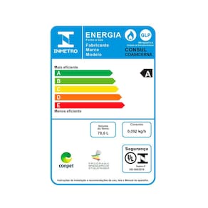 Forno Elétrico de Embutir Consul 84L COB84BE Porta Removível Timer Autodesligamento Luz Interna Preto