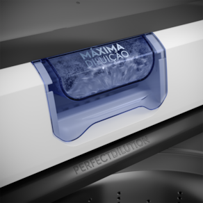 Máquina de Lavar 13kg Electrolux LDA13 Efficient Duplo Dispenser Máxima Diluição Cesto Inox Branca