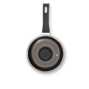 Panela Multiflon Gourmet 20cm 2,7L Antiaderente com Tampa de Vidro Vermelha - 2