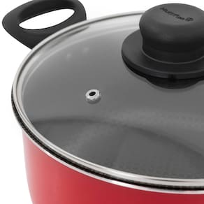 Caçarola Multiflon Gourmet 18cm Ultra 7 Camadas Vermelha - 1