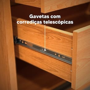 Guarda-Roupa Casal Madetec Dalí Com Espelhos 2 Portas de Correr 8 Gavetas Cabideiro Extensível Escada Retrátil