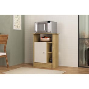 Armário Multiuso Atualle Gramado 74cm 1 Porta MDP 12mm Compacto Resistente