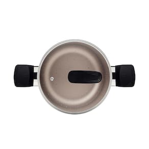 Caçarola Tramontina Milazzo 20cm Alumínio Antiaderente Starflon Max Soft-touch Amêndoa - 2