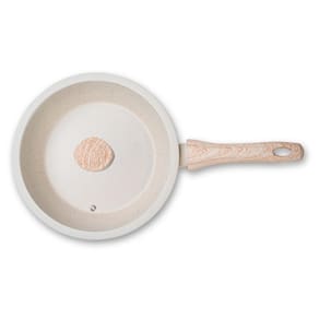 Frigideira Alta de Indução Brinox Sirius Ceramic Life Antiaderente 24cm 2,3L Vanilla - 1