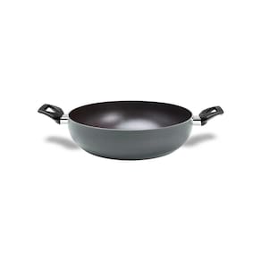 Panela Wok Brinox Preserve Antiaderente Mineral Resist 3,55L 28cm Tampa de Vidro Cinza - 1