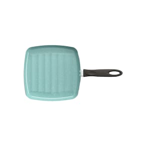 Frigideira Grill Brinox Suprema Ceramic Life Antiaderente Mineral Resist 750ml 24x24x2,3cm Verde - 1