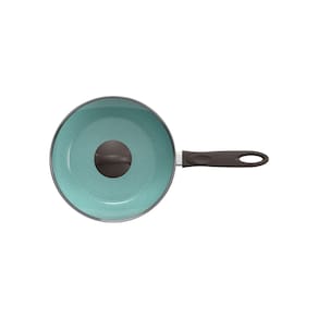 Panela Wok Brinox Suprema Ceramic Life Antiaderente 2,3L 24cm Tampa de Vidro Verde - 1