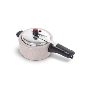 Panela de Pressão Brinox Ceramic Life Vapt 3L Mineral Resist Vanilla - 1