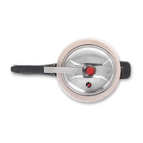 Panela de Pressão Brinox Ceramic Life Vapt 3L Mineral Resist Vanilla - 2