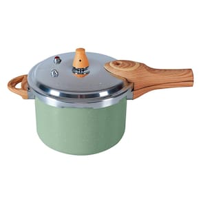 Panela de Pressão Brinox Ceramic Life Pressure 4,2L Indução Antiaderente Pro-Ceramic Premium Verde - 1