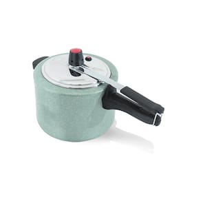 Panela de Pressão Brinox Ceramic Life Vapt 4,5L Mineral Resist Verde - 1