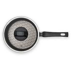 Panela Brinox Anis Antiaderente Pro-Flon 1,75 L 18cm Tampa de Vidro Borgonha - 1