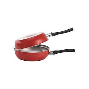 Omeleteira Brinox Ruby Antiaderente Pro-flon 330ml 16cm Vermelho - 1