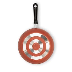 Panela Wok Brinox Fun Antiaderente Pro-Flon 2,3L 24cm Terracota - 2