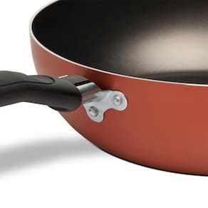 Panela Wok Brinox Fun Antiaderente Pro-Flon 2,3L 24cm Terracota - 3