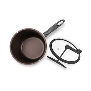 Pipoqueira Brinox Pic Poc Ceramic Life 5,5L 22cm Tampa de Vidro - Cinza - 1