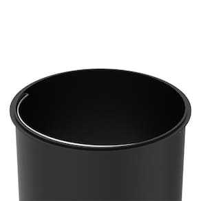 Lixeira Inox Brinox Spin 3L com Pedal Fechamento Suave Balde Removível - 3