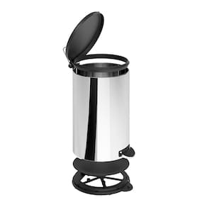 Lixeira Inox com Pedal Brinox Flat 15L Aro Removível - 3