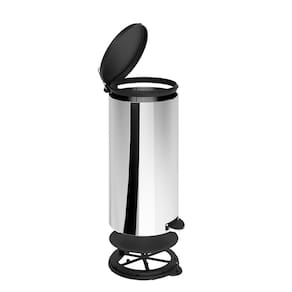 Lixeira Inox com Pedal Brinox Flat 20L Aro Removível - 3