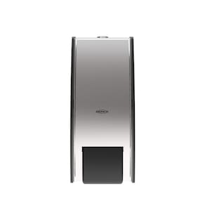 Dispenser Parede Sabonete Álcool Gel Brinox Decorline 800ml Inox Preto